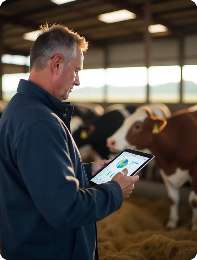 Продукты для крупного рогатого скота